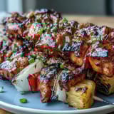 Grilled Pineapple Chicken Skewers