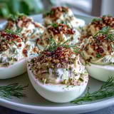 Smoked Salmon Deviled Eggs