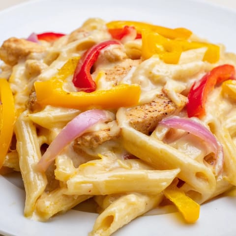 Fajita Chicken Pasta Skillet