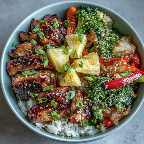 Teriyaki Chicken Rice Bowl