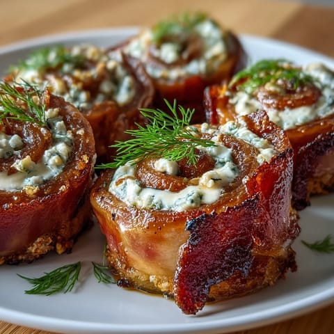 Ham, cream cheese, and pickle pinwheels arranged on a white platter, showcasing spiral layers of savory ham and creamy cheese.