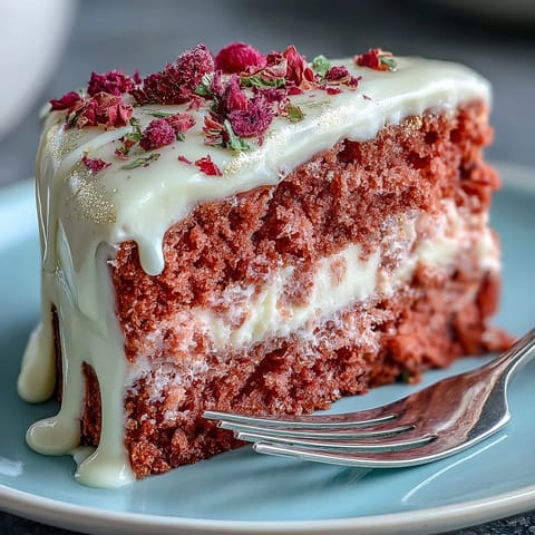 Bridal Shower Rosé Velvet Cake
