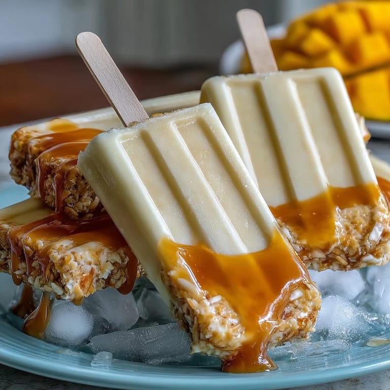 Summer just got sweeter with these refreshing, dairy-free mango coconut popsicles.
